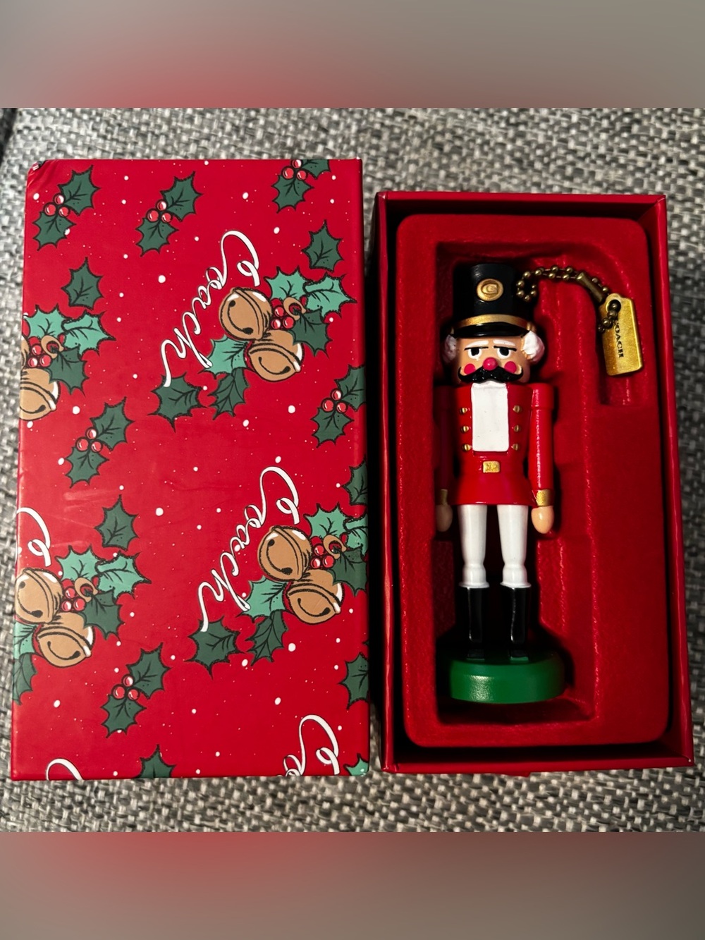 Coach Nutcracker Charm/Ornament